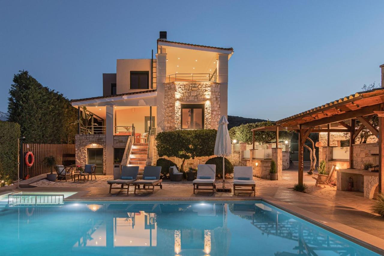Antonia Blue Villa Mourniaí 外观 照片